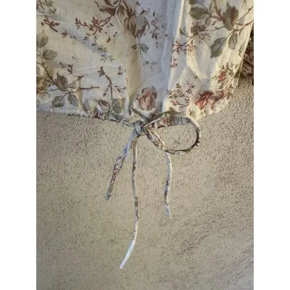 AE77 American Eagle Floral Boho Blouse Size M NWT Retail $148 - Picture 7 of 7